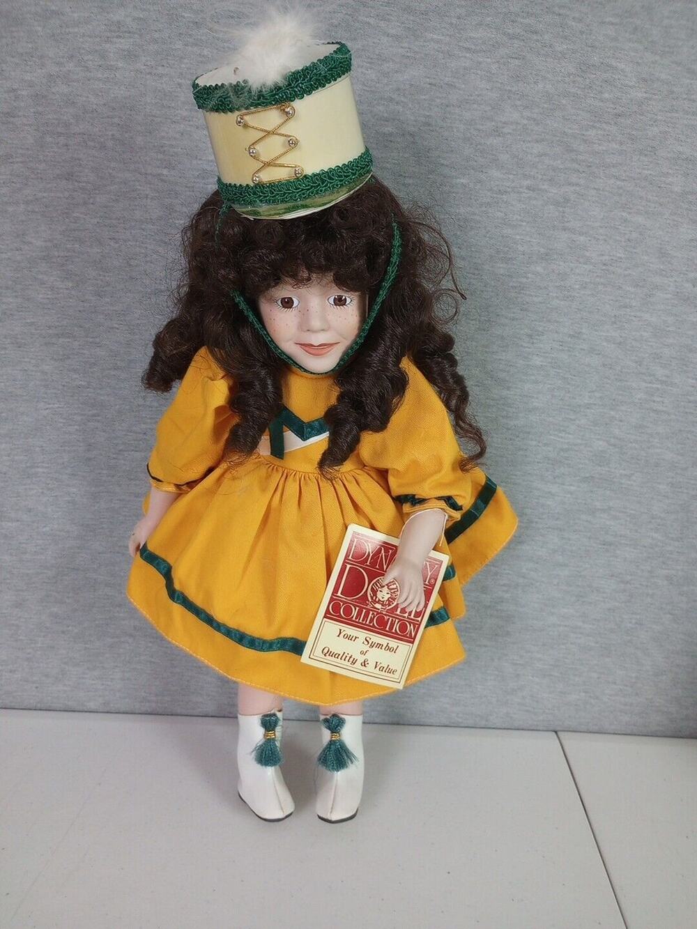 Dynasty Doll Collection Porcelain Doll Majorette Blake Band Leader 18 in
